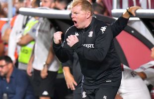 Neil Lennon nu scapă de ironiile din România: „Dacă știa că la noi e gheață și vara, nu cădea în Herăstrău!”