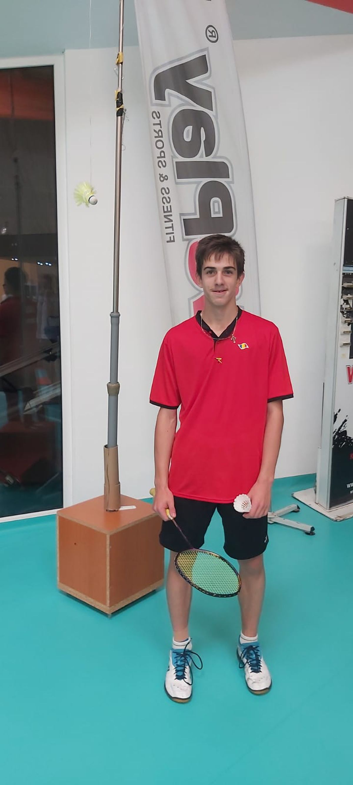 Maxim Iacob, speranța badmintonului românesc