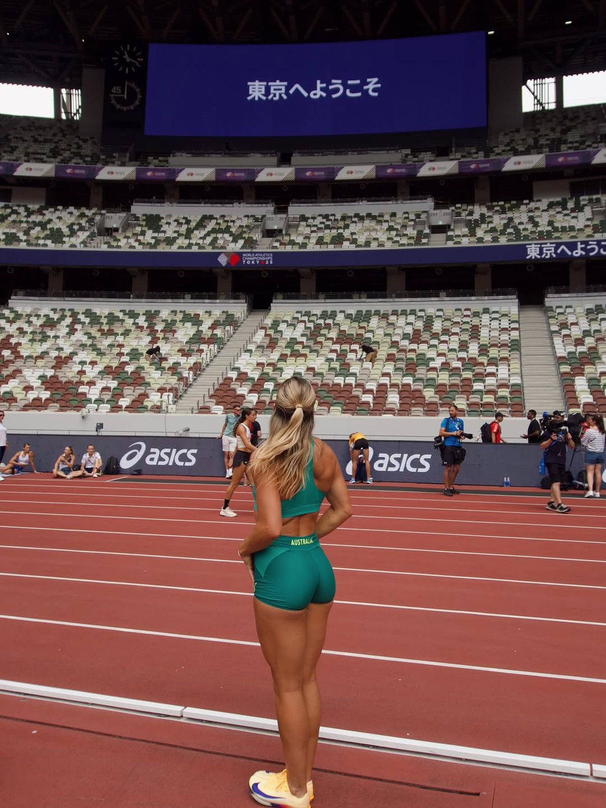 Sprintera australiană Bree Rizzo/ Foto: Instagram