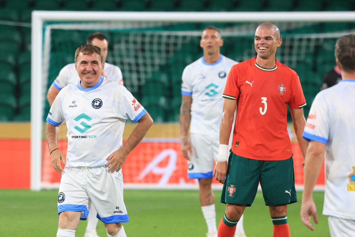 50 de fotografii inedite cu Gică Hagi la Legends Charity Game » GSP l-a provocat pe „Rege”: „N-avem noi bani de ei”