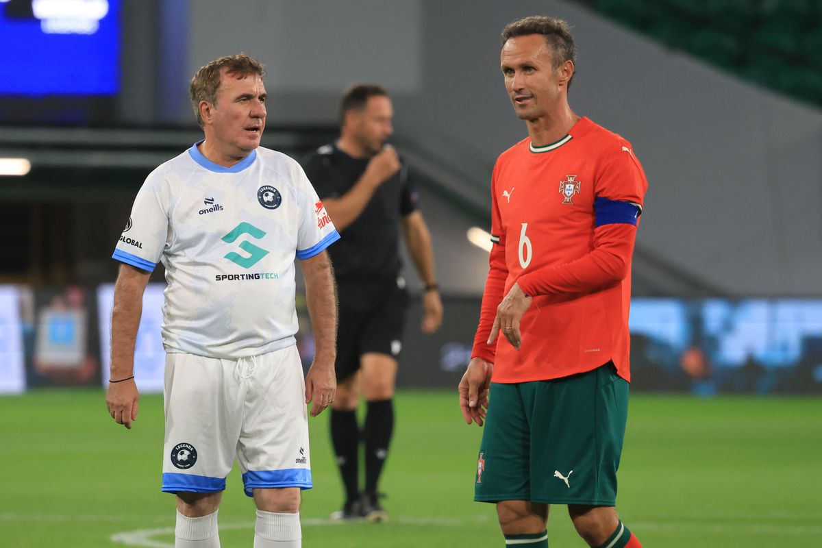 50 de fotografii inedite cu Gică Hagi la Legends Charity Game » GSP l-a provocat pe „Rege”: „N-avem noi bani de ei”