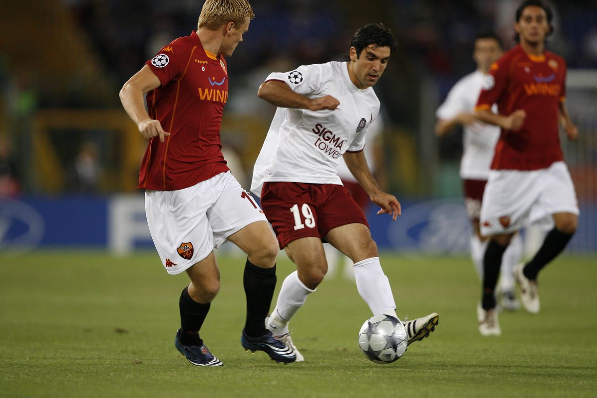 AS Roma - CFR Cluj 1-2, 16 septembrie 2008 // FOTO: Arhiva GSP