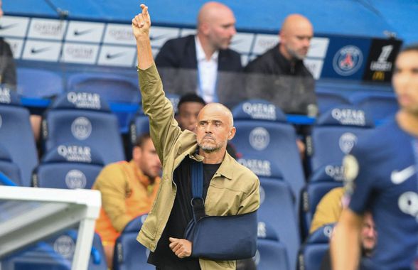 Luis Enrique adoptă la PSG modelul din rugby: „Am o altă perspectivă și pot lua deciziile chiar de la pauză”