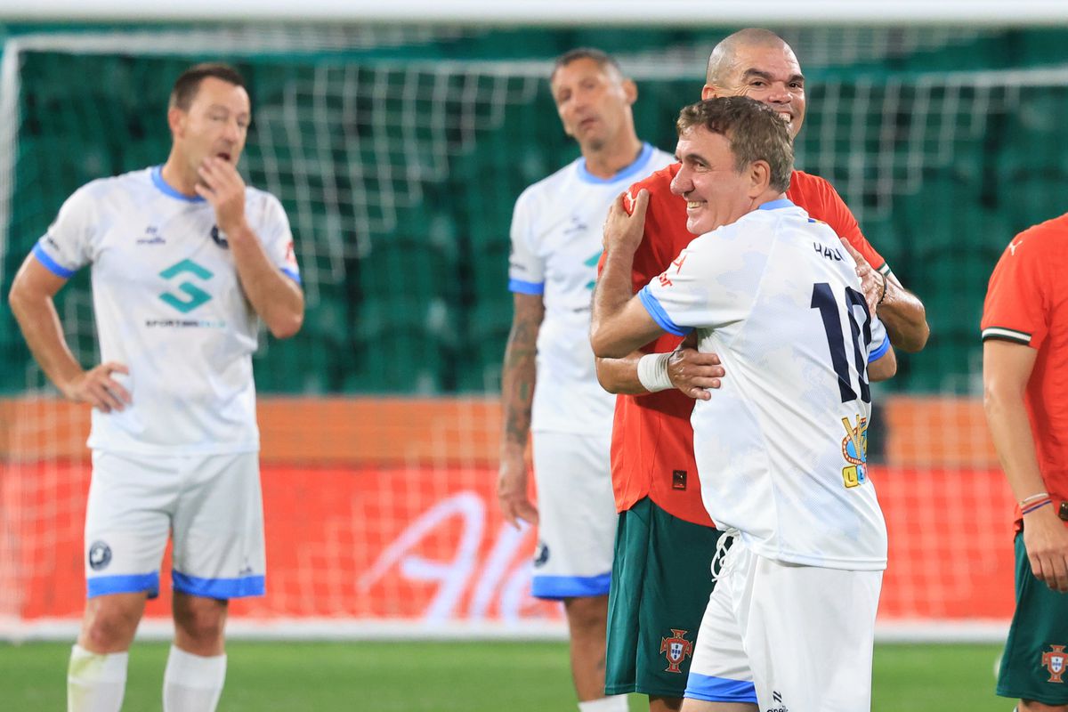 50 de fotografii inedite cu Gică Hagi la Legends Charity Game » GSP l-a provocat pe „Rege”: „N-avem noi bani de ei”