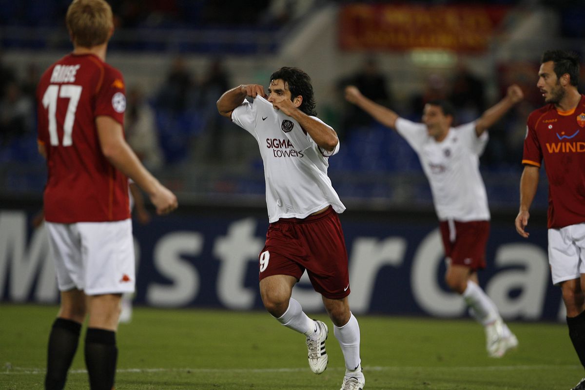AS Roma - CFR Cluj 1-2, 16 septembrie 2008 // FOTO: Arhiva GSP