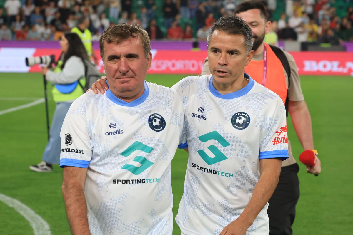 50 de fotografii inedite cu Gică Hagi la Legends Charity Game » GSP l-a provocat pe „Rege”: „N-avem noi bani de ei”