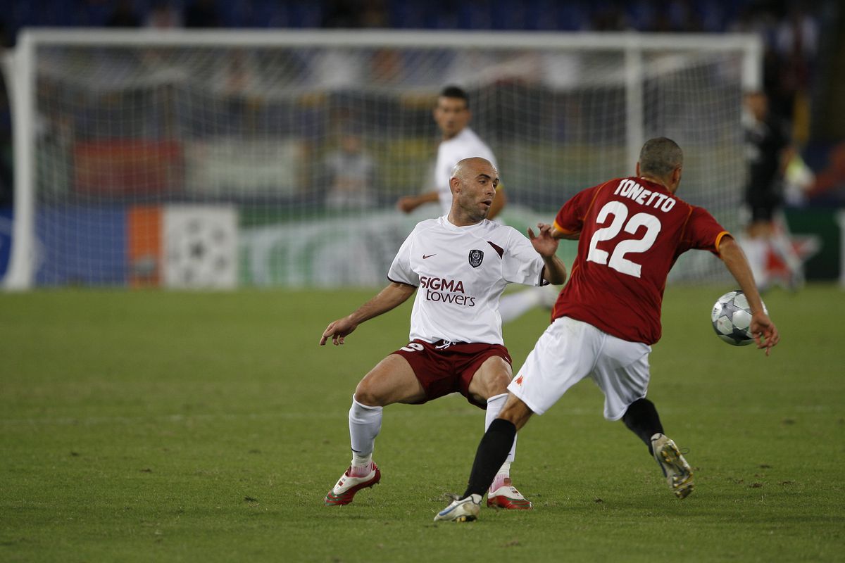 AS Roma - CFR Cluj 1-2, 16 septembrie 2008 // FOTO: Arhiva GSP