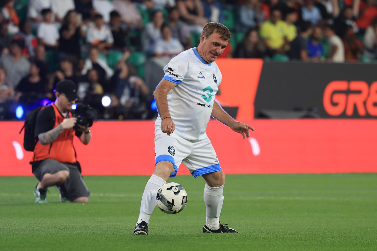 50 de fotografii inedite cu Gică Hagi la Legends Charity Game » GSP l-a provocat pe „Rege”: „N-avem noi bani de ei”