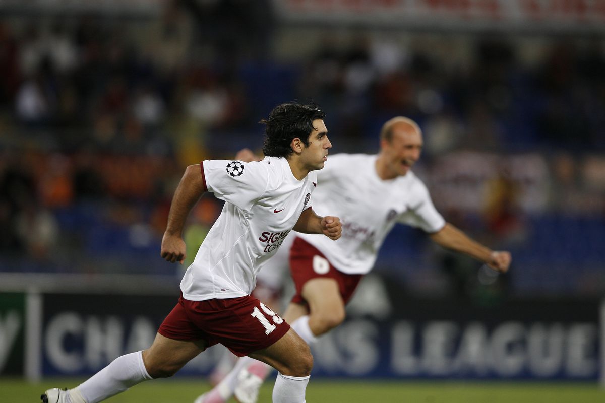 AS Roma - CFR Cluj 1-2, 16 septembrie 2008 // FOTO: Arhiva GSP