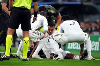 Ghinion teribil pentru vedeta lui Real Madrid » Scos după 5 minute la primul meci din Champions League