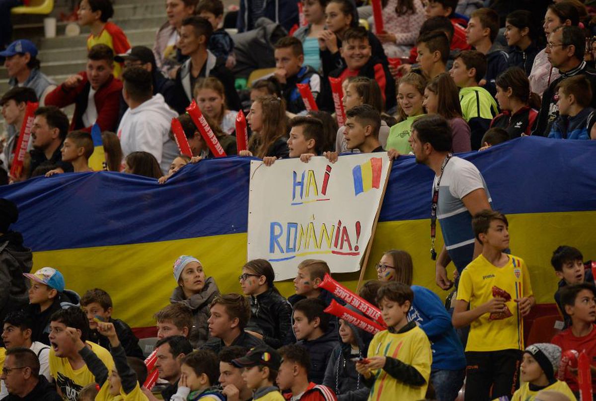 România - Norvegia 1-1 // Copiii din tribune
