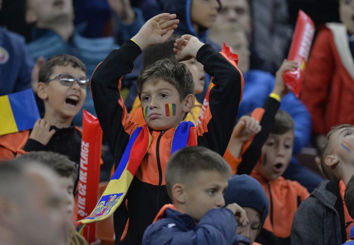România - Norvegia 1-1 // Copiii din tribune