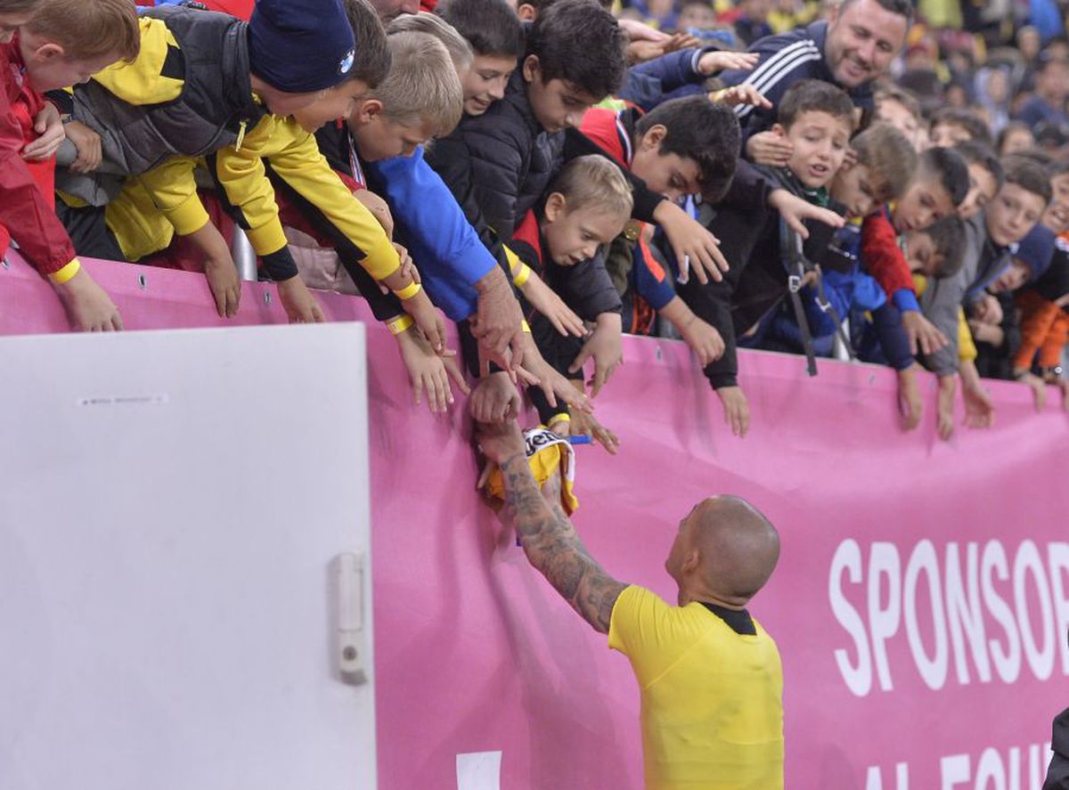 România - Norvegia 1-1 // Copiii din tribune