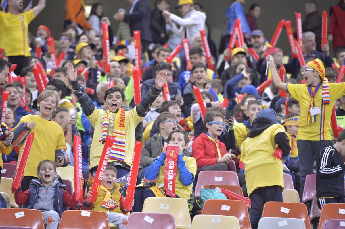 România - Norvegia 1-1 // Copiii din tribune