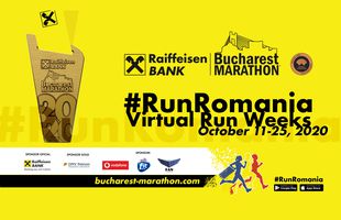 Ediția virtuală a Raiffeisen Bank Bucharest MARATHON se prelungește până pe 24 octombrie!