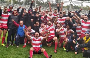 Dinamo a câștigat finala mică a SuperLigii de rugby! Scor întors în repriza a doua + Imagini spectaculoase cu bucuria „bulldogilor”