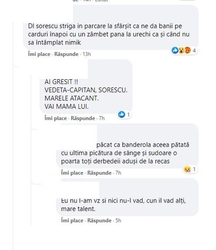 Iuliu Mureșan, detalii despre nemulțumirea lui Sorescu: „Aici este o problemă vis-a-vis de el”