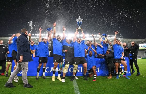 Baia Mare-i fruncea în rugby! Al treilea titlu la rând după victoria cu CSA Steaua + „Haka” în vestiar, după meci