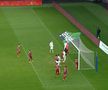 Ionuț Zaharia, gol din corner în CSA Steaua - Astra / FOTO: Capturi @Telekom Sport 1