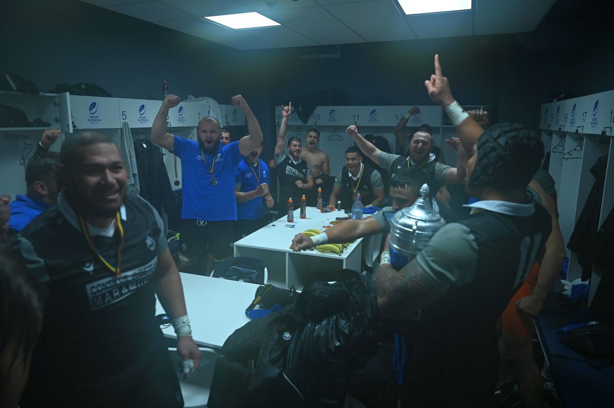 Baia Mare-i fruncea în rugby! Al treilea titlu la rând după victoria cu CSA Steaua + „Haka” în vestiar, după meci