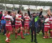 Dinamo a câștigat finala mică a SuperLigii de rugby! Scor întors în repriza a doua + Imagini spectaculoase cu bucuria „bulldogilor”