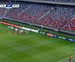 Ionuț Zaharia, gol din corner în CSA Steaua - Astra / FOTO: Capturi @Telekom Sport 1