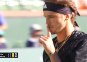 Zverev le-a cerut fanilor de la Indian Wells să tacă, la minge de meci în fața lui Fritz! Ce a urmat a fost incredibil
