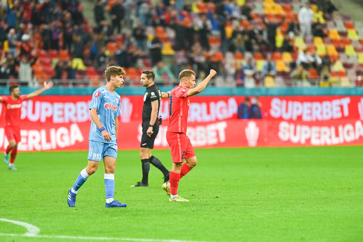FCSB - UTA Arad 2-1 » Trupa lui Dică obține a treia victorie la rând și se apropie de play-off » Cum arată clasamentul