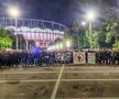 Ultrașii celor de la CSA Steaua au vrut să fie alături de „frații” arădeni la meciul cu FCSB, dar accesul în sectorul oaspeților de pe Arena Națională le-a fost interzis.  / FOTO: Facebook @As47