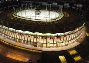 Pustiu! Imagini dezolante surprinse la Arena Națională, înainte de FCSB - UTA