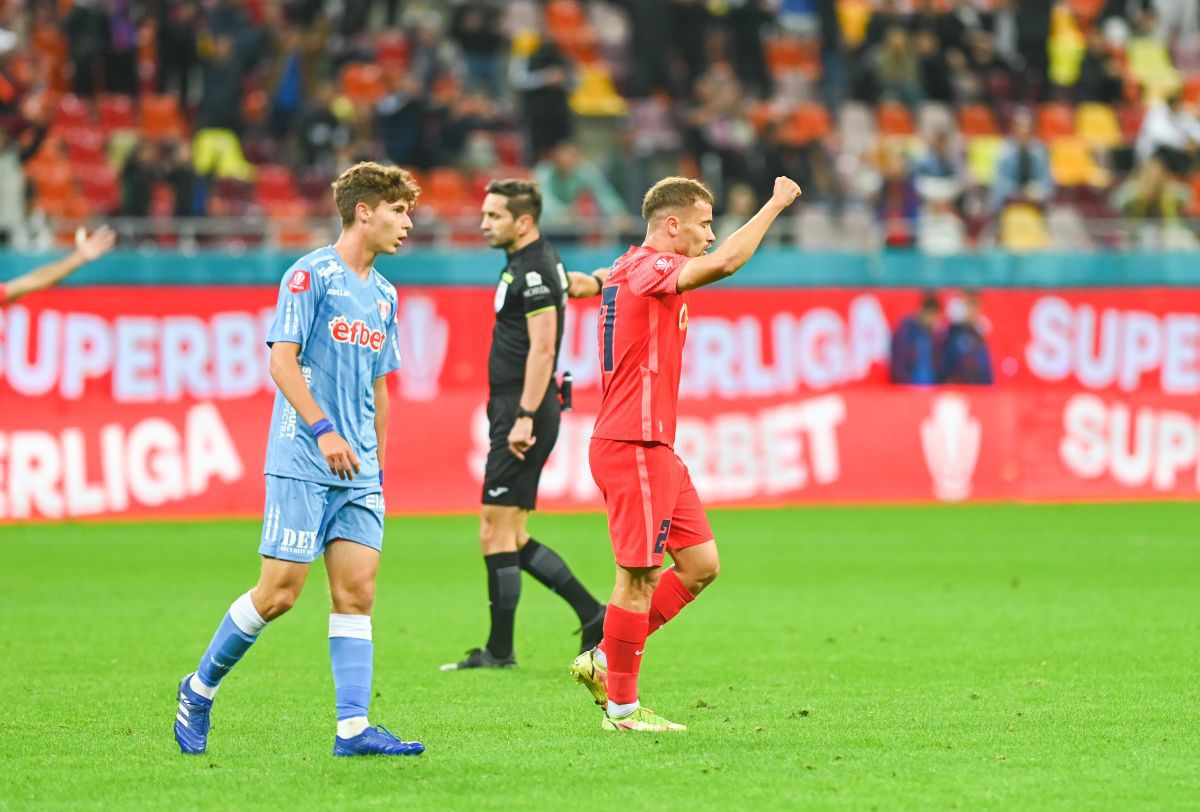 Darius Olaru, motivat de vizita lui Gigi Becali în cantonament: „Față în față este un om foarte bun, ne-a dat încredere. L-am simțit lângă noi”