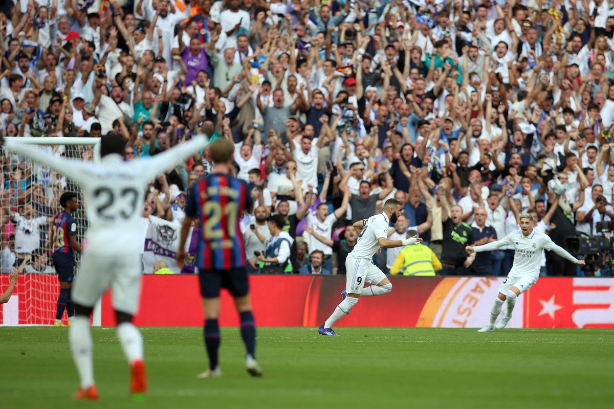 Real Madrid - Barcelona 3-1 » Trupa lui Ancelotti, victorie clară în El Clasico! Real e lider în La Liga