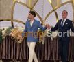 Imagini de la petrecerea din octombrie / Ianis Hagi, petrecere de logodnă cu Elena / FOTO: Captură @Orange Sport