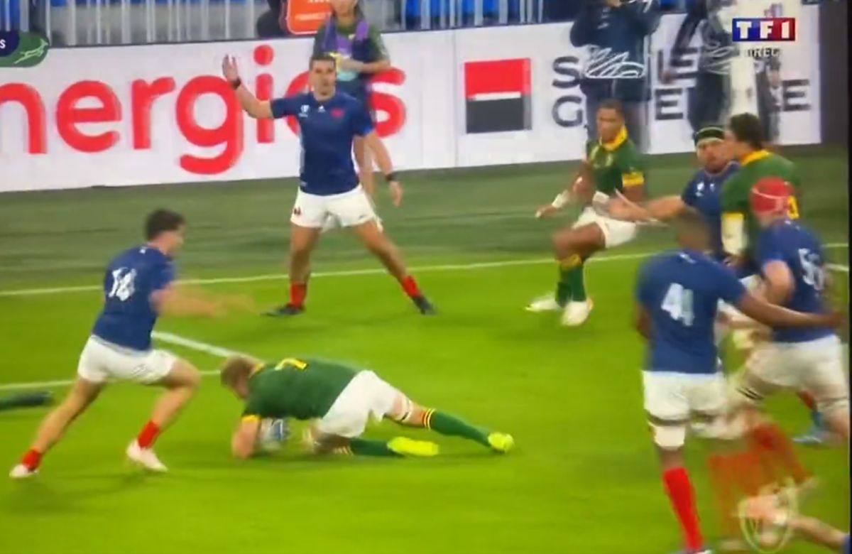 Franța acuză după eliminarea de la Cupa Mondială de rugby » Faza controversată care ar fi putut schimba tot: „Simt multă frustrare și dezamăgire”