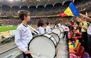 Două instrumente interzise pe stadioane au contribuit la atmosfera electrizantă creată de copii la România - Andorra » UEFA și-a dat acordul