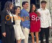 Imagini de la petrecerea din octombrie / Maria Popescu, Kira Hagi, Ianis Hagi, Elena Tănase și Nicolas Popescu FOTO: Orange Sport