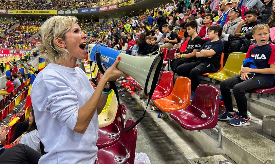 Două instrumente interzise pe stadioane au contribuit la atmosfera electrizantă creată de copii la România - Andorra » UEFA și-a dat acordul