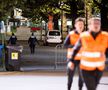 FOTO Belgia - Suedia, întrerupt după un atac terorist în Bruxelles
