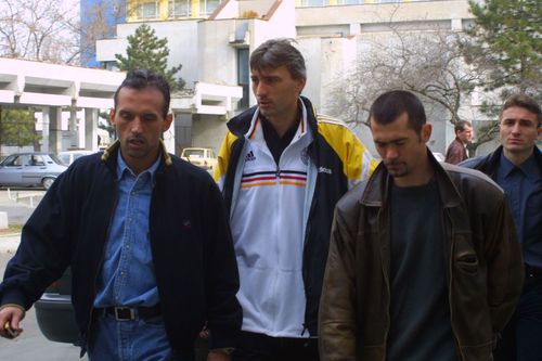 Florin Motroc (mijloc), în februarie 2002
Foto: Arhiva GSP