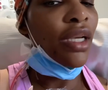 Serena Williams, imagini de pe patul de spital