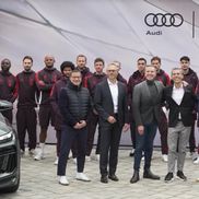 Jucătorii lui Bayern Munchen au primit noile mașini Audi / Foto: Imago