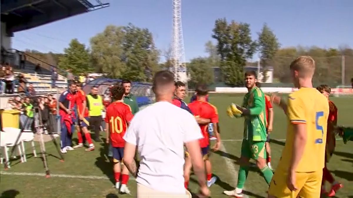 Scandal la România U19 - Spania U19