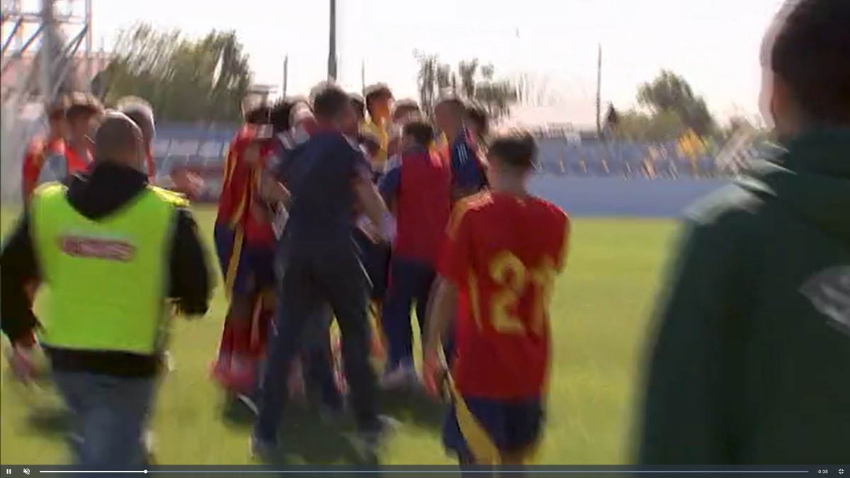 Scandal la România U19 - Spania U19