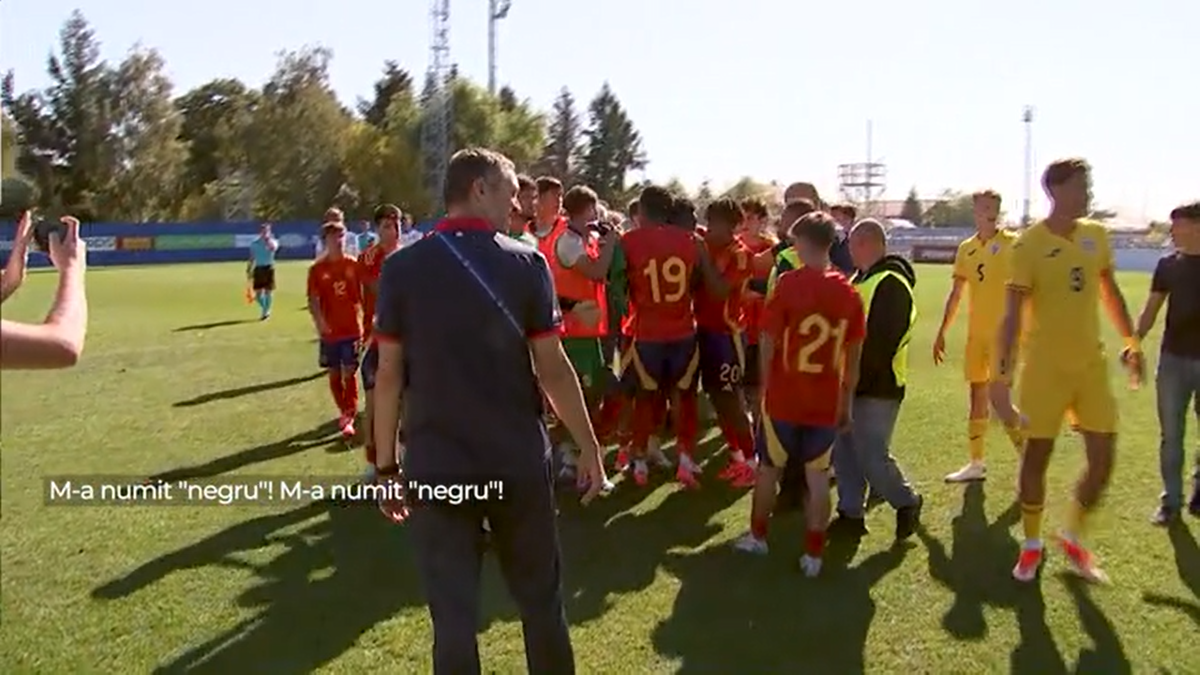 Scandal la România U19 - Spania U19