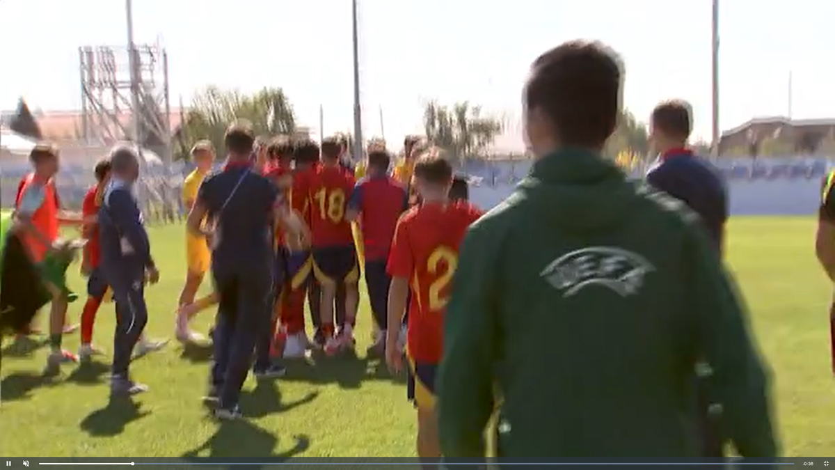 Scandal la România U19 - Spania U19