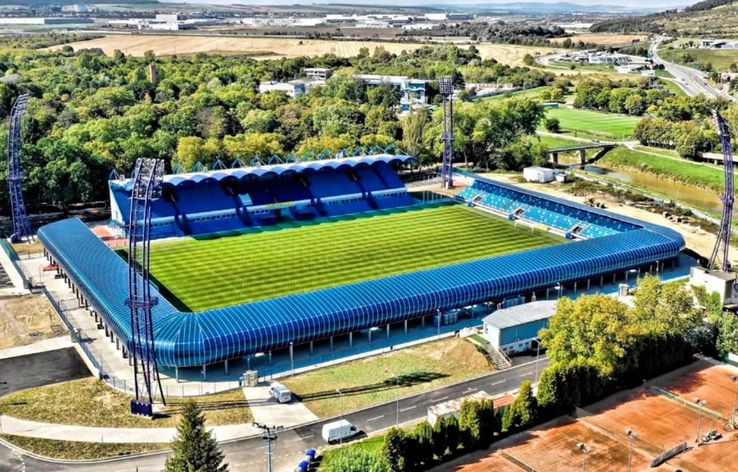 Stadionul Nitra (7.480). Foto: Facebook