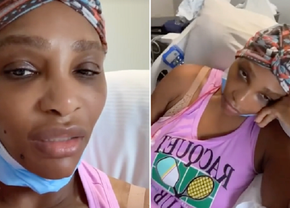 Serena Williams, operată de urgență » Cum a apărut chiar pe patul de spital