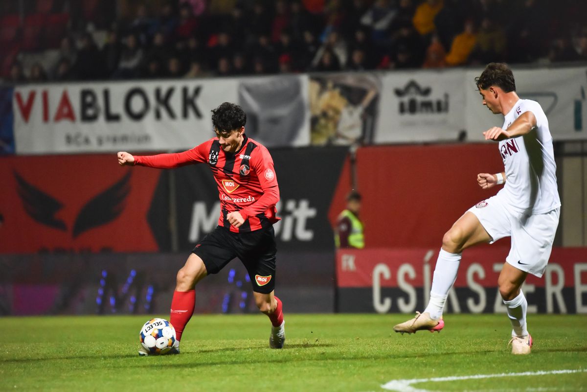 Csikszereda - CFR Cluj, imagini de meci // foto: Facebook Csikszereda