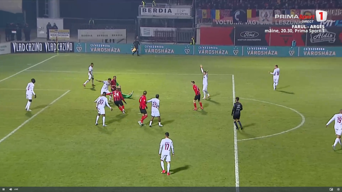George Găman, greșeală mare de arbitraj în Cskiszereda - CFR Cluj