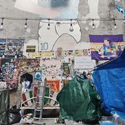 Proteste la muralul lui Maradona, în Napoli // Foto: Imago